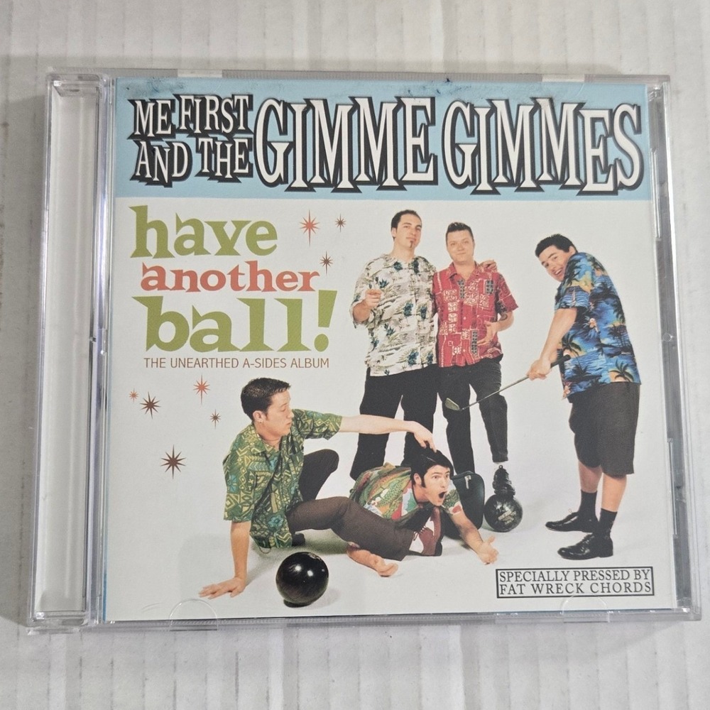 Me First and the Gimme Gimmes Have Another Ball CD 2008 Fat Wreck Chords Punk